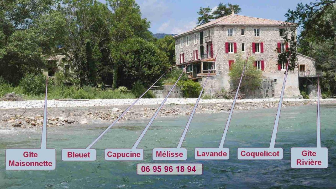 -Moulin de Solaure- Hotel Aix-en-Diois Exterior foto